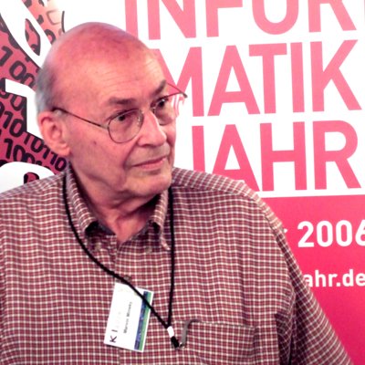 Marvin Minsky, one of four organizers